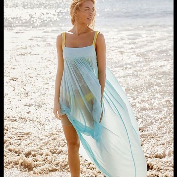 Free People On My Own Maxi Dress Cover-up - Picture 1 of 3